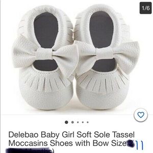 Baby Girl Moccasins